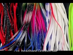 Pêche en eau salée Grand gibier Trolling Appât UV Amélioré Jupe de pieuvre Appât